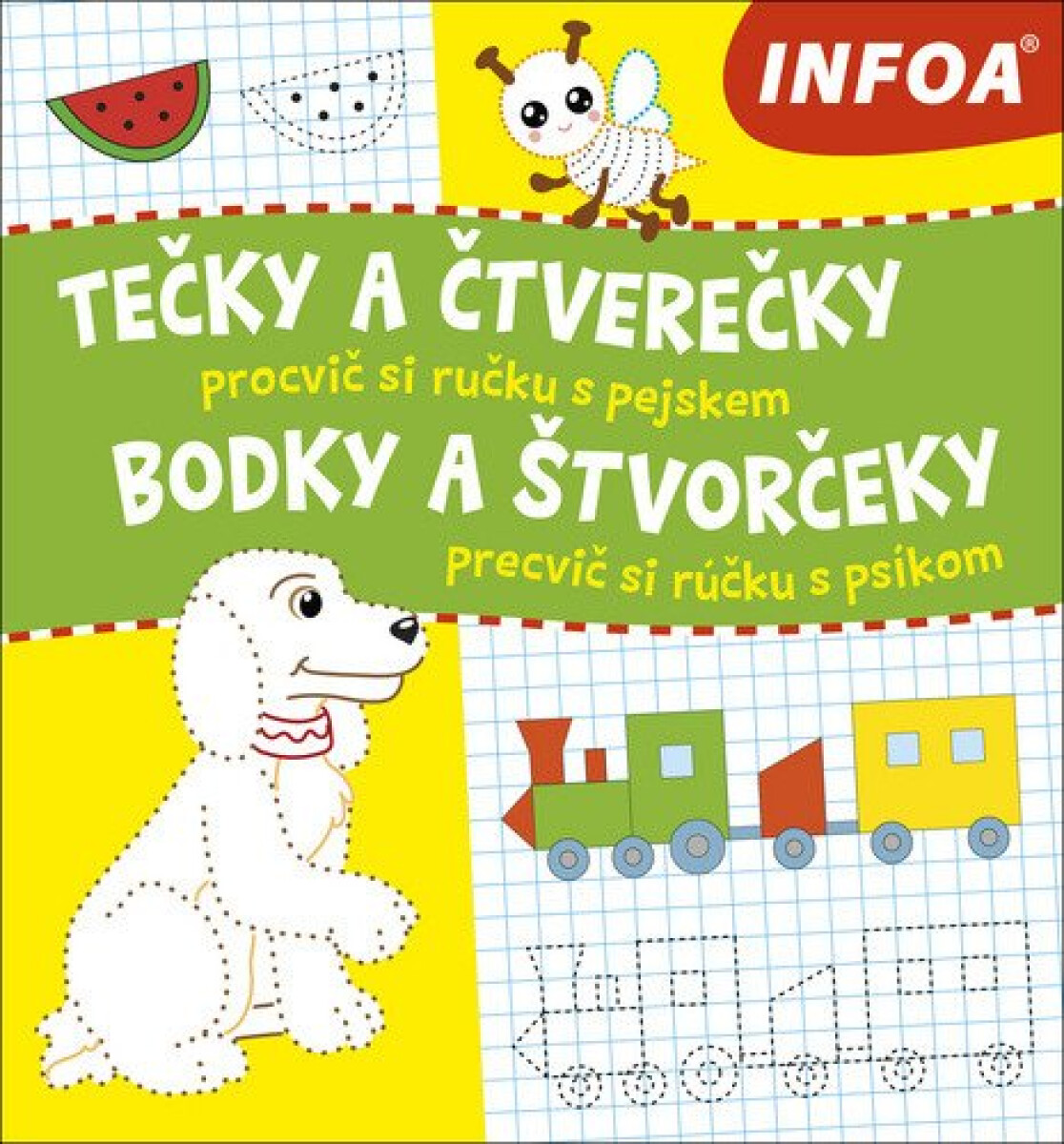 Kniha Tečky a čtverečky