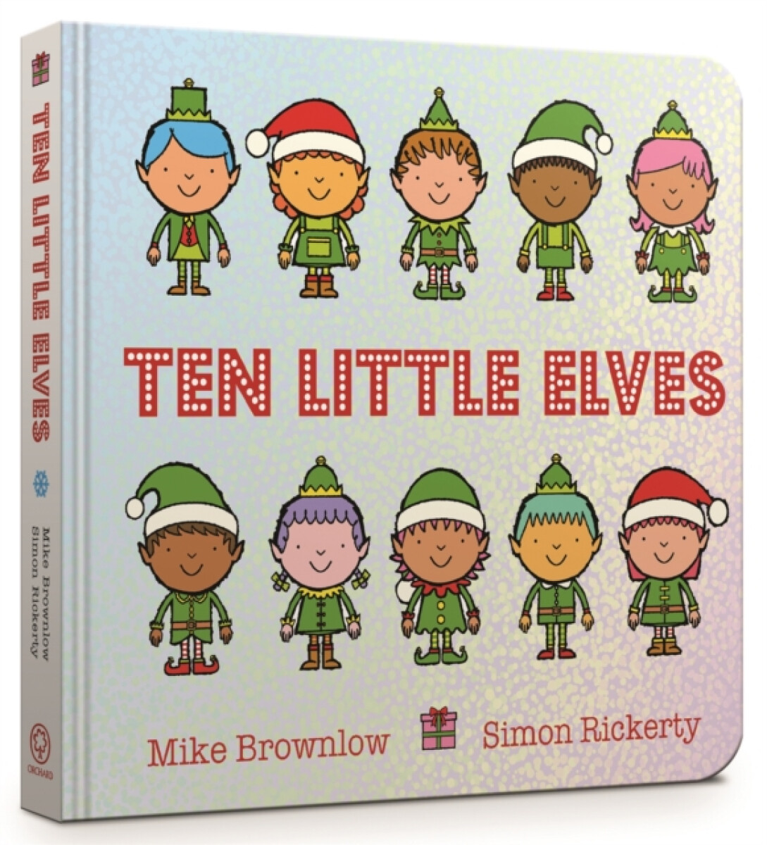 Kniha Ten Little Elves Board Book