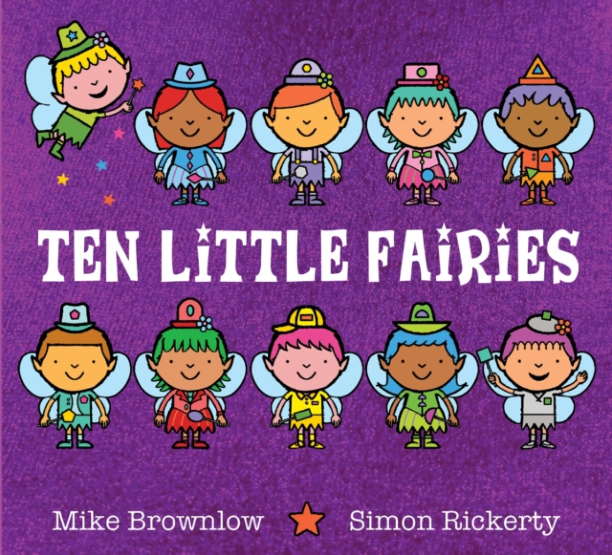 Kniha Ten Little Fairies