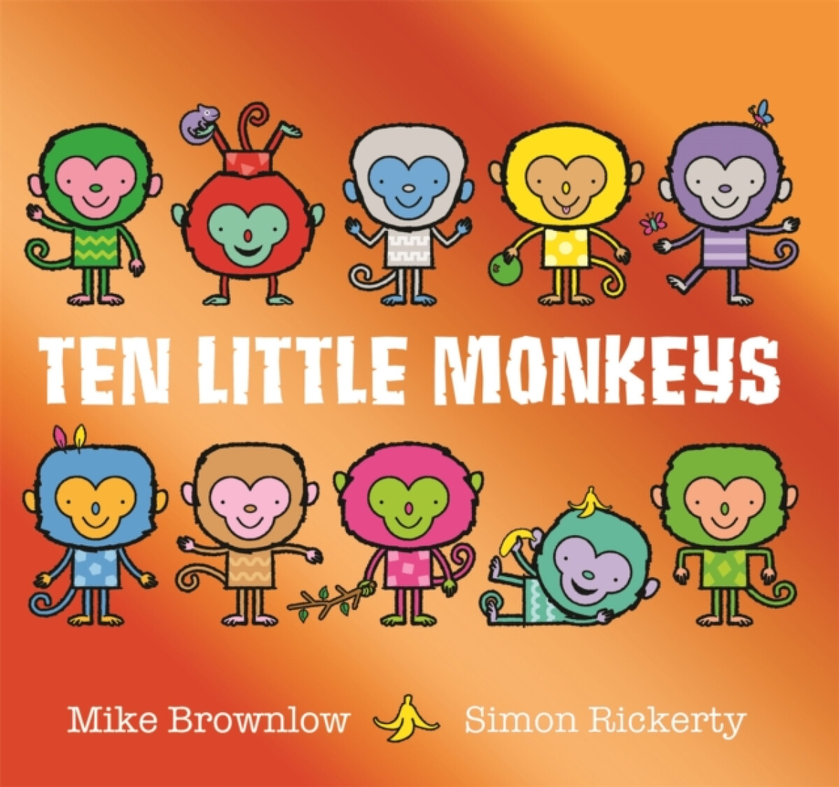 Kniha Ten Little Monkeys