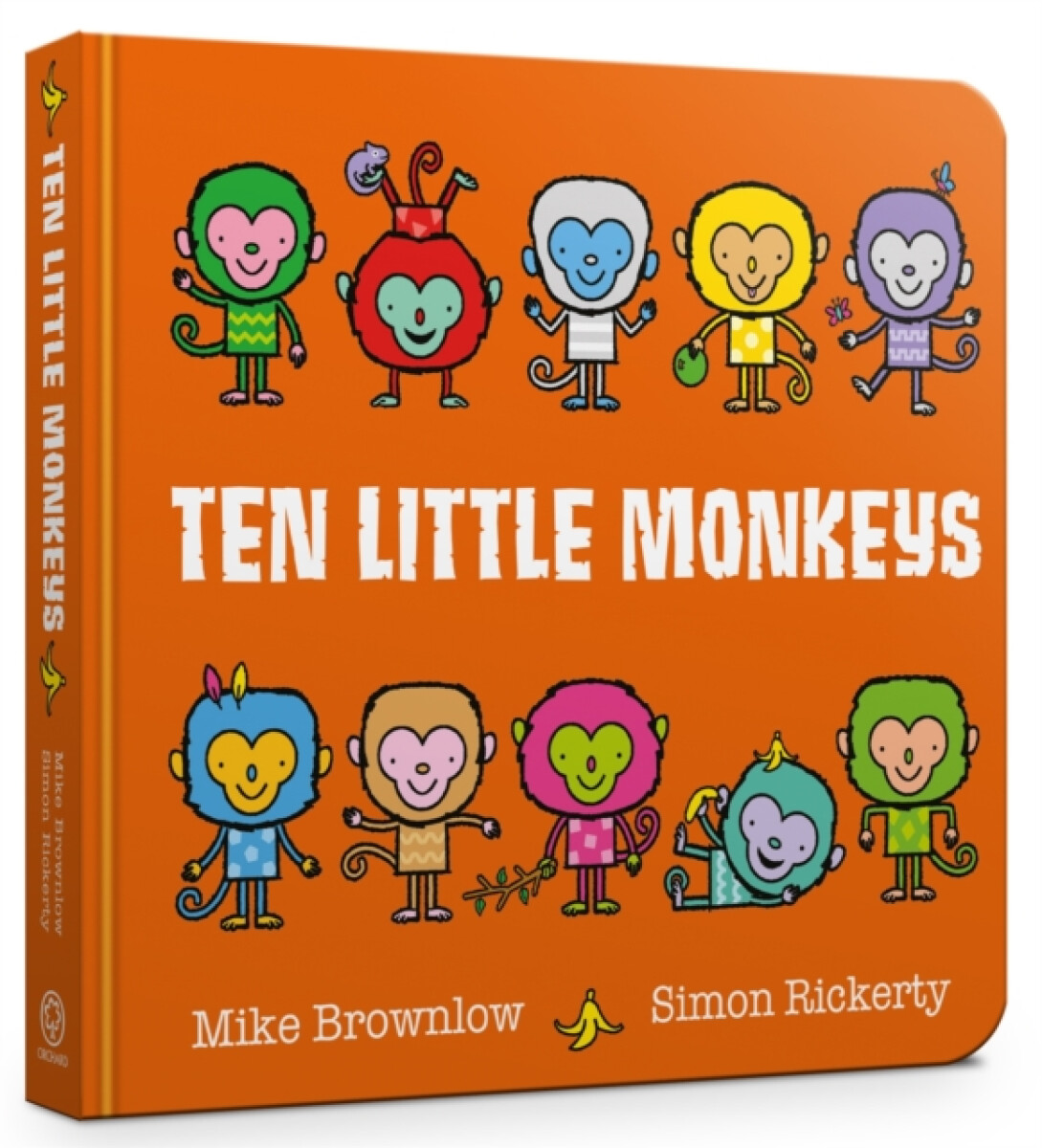 Kniha Ten Little Monkeys Board Book