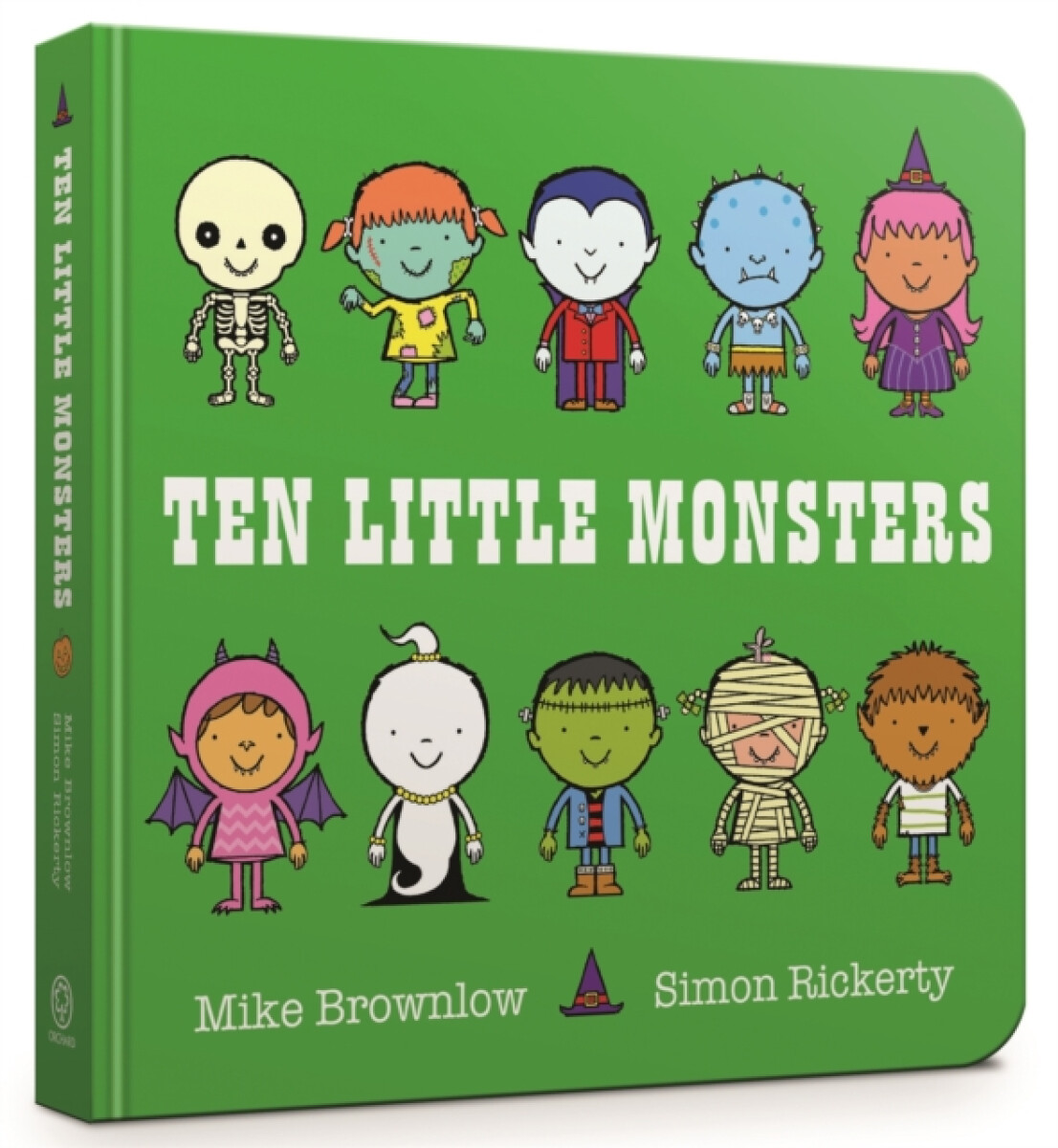 Kniha Ten Little Monsters Board Book