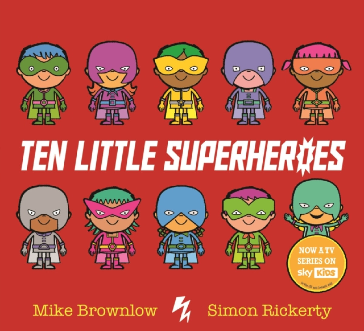 Kniha Ten Little Superheroes
