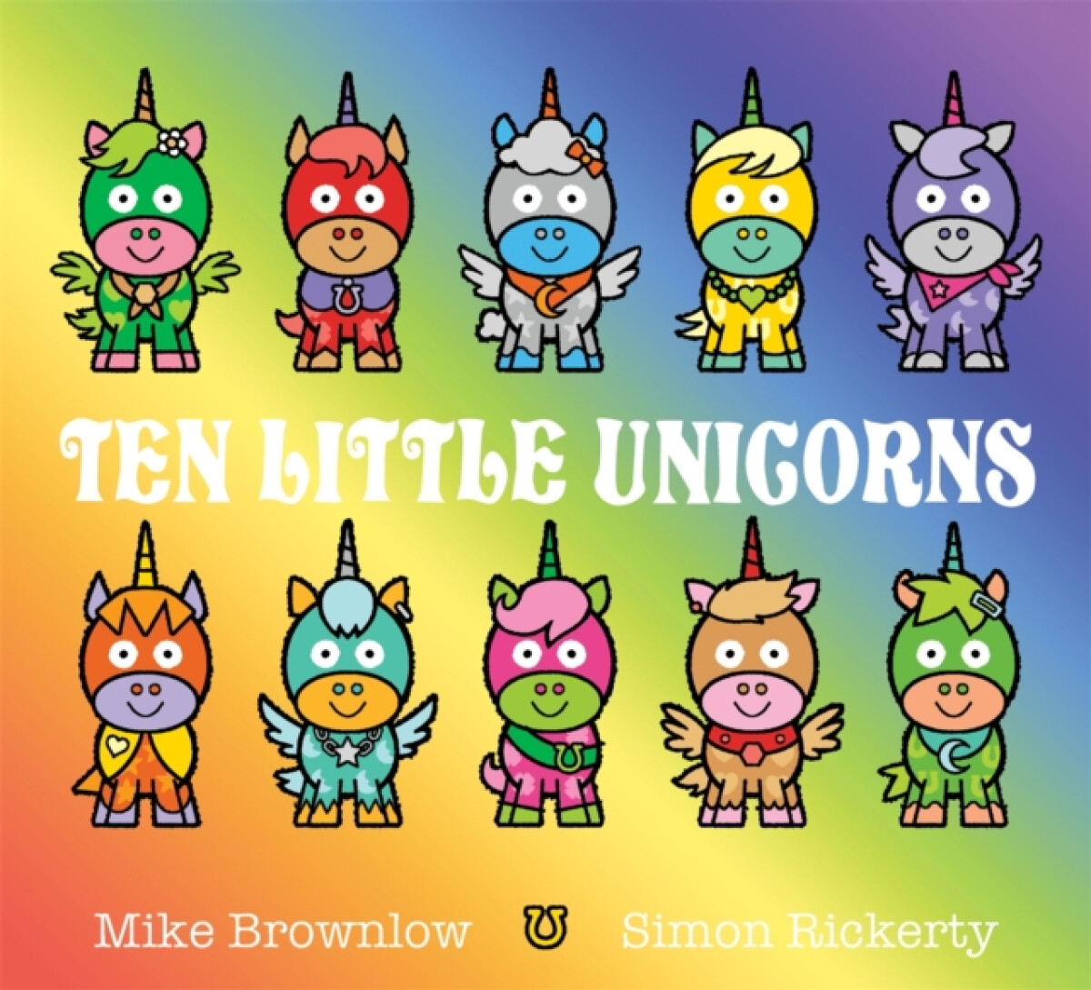 Kniha Ten Little Unicorns