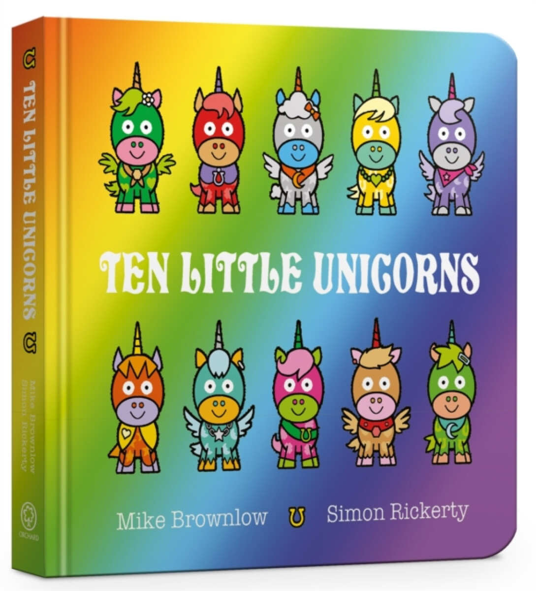 Kniha Ten Little Unicorns Board Book