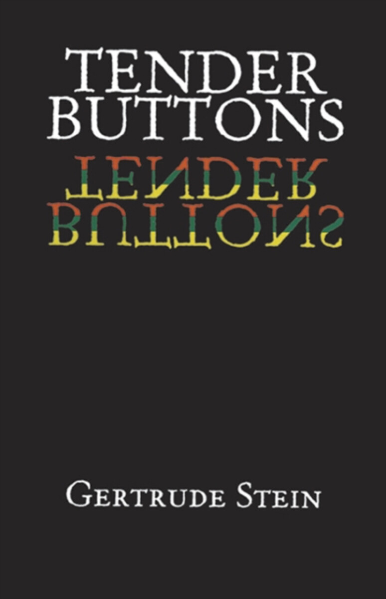 Kniha Tender Buttons