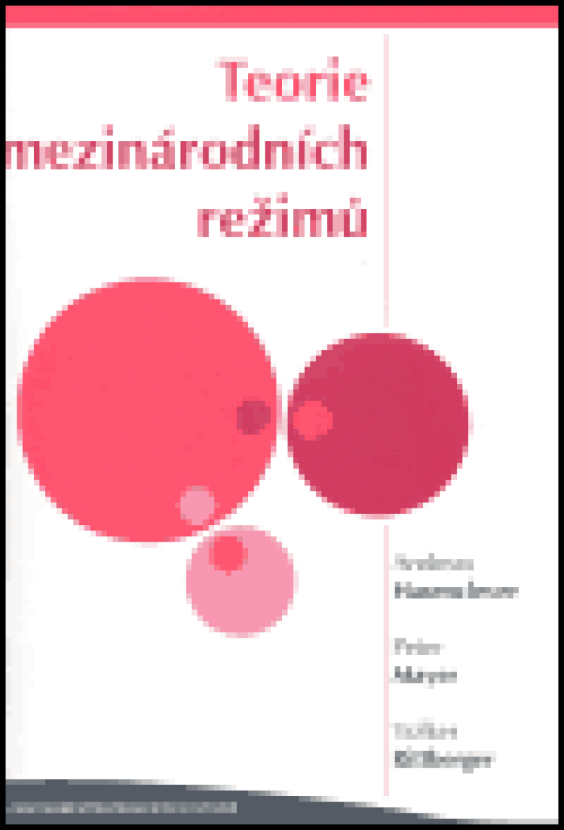 Kniha Teorie mezinárodních režimů (poškozená)