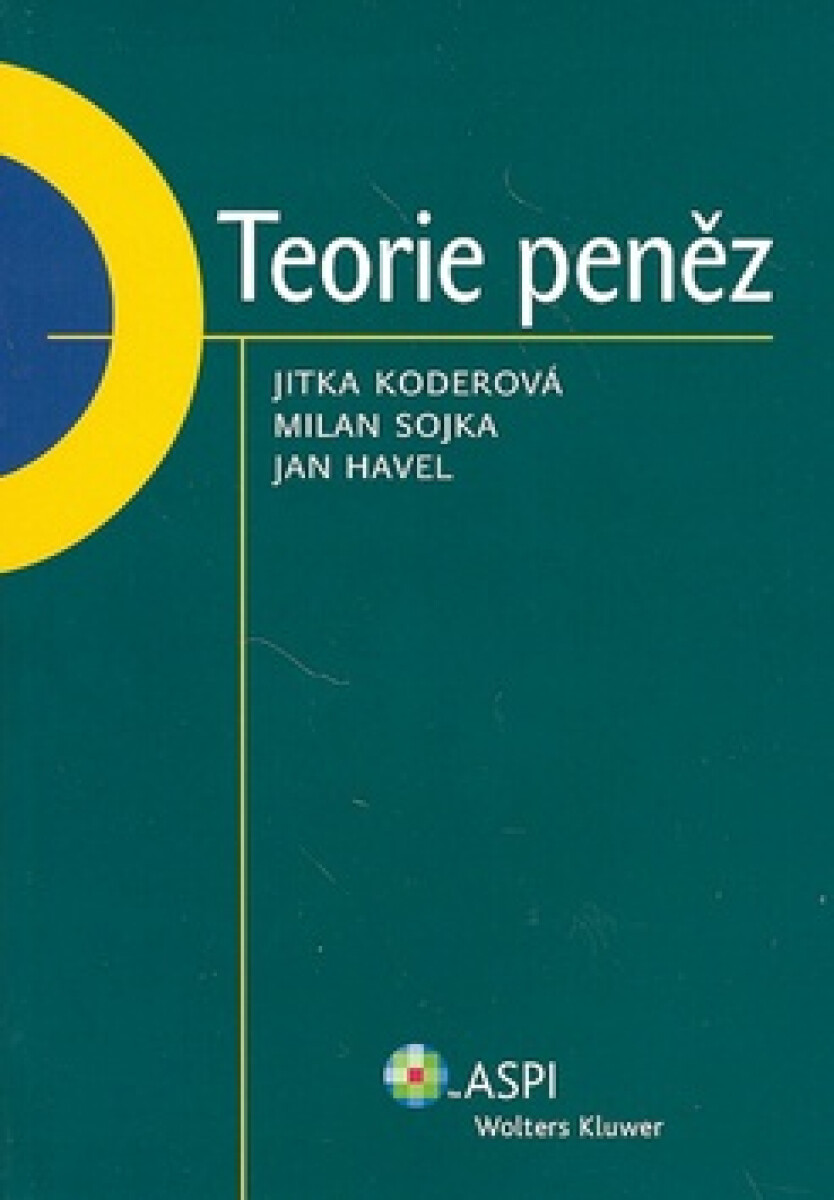 Kniha Teorie peněz (poškozená)