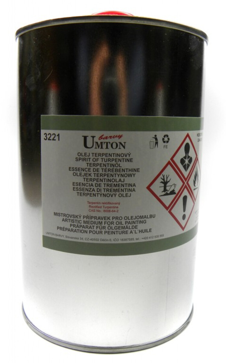 Levně Terpentýnový olej Umton 1000ml