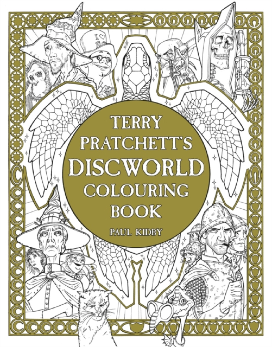 Kniha Terry Pratchett's Discworld Colouring Book