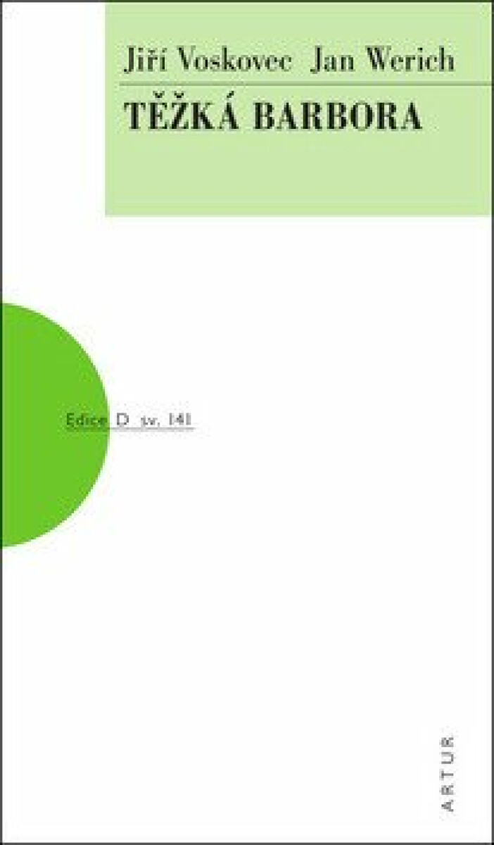 Kniha Těžká Barbora