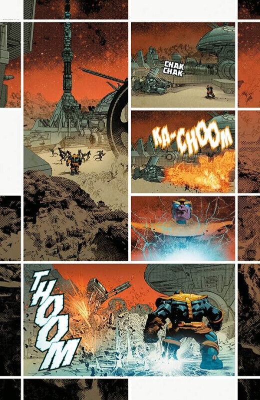 Thanos 1 - Thanos se vrací - Jeff Lemire, Mike Deodato Jr., Frank Martin (obrázek 4)