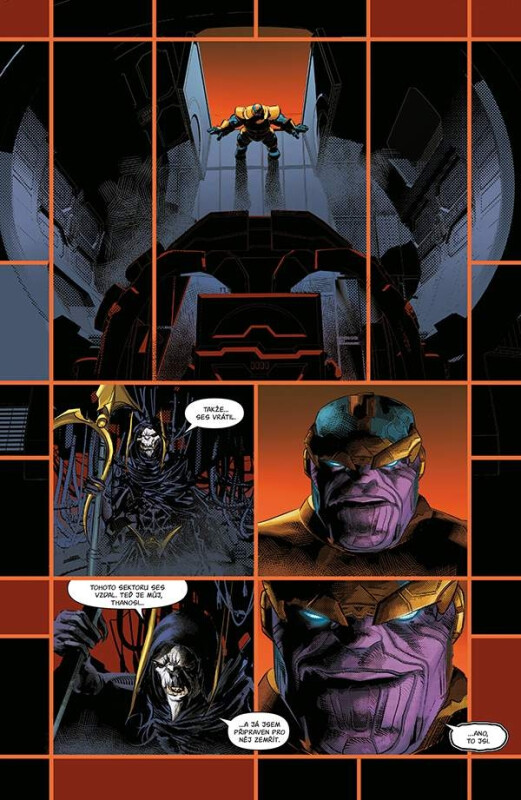 Thanos 1 - Thanos se vrací - Jeff Lemire, Mike Deodato Jr., Frank Martin (obrázek 5)
