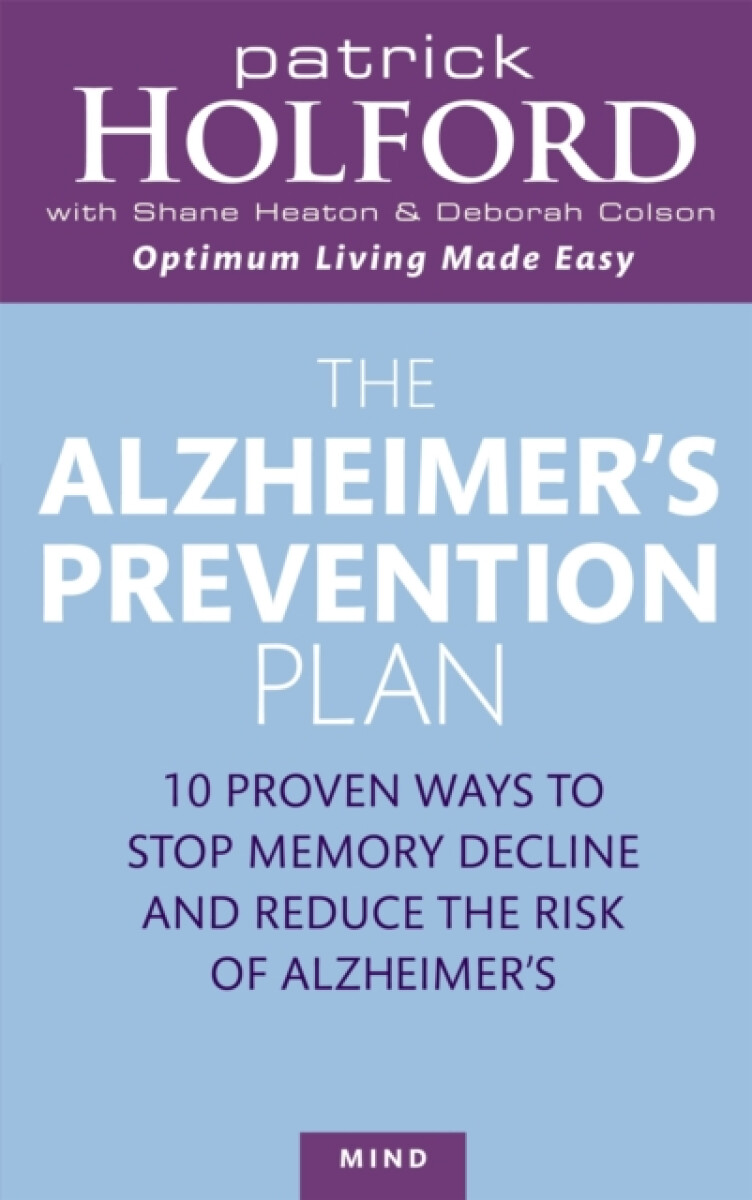 Kniha Alzheimer's Prevention Plan