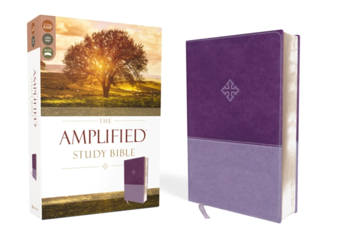 Kniha Amplified Study Bible, Leathersoft, Purple
