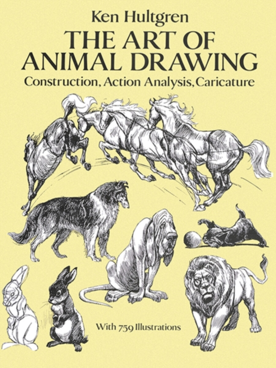 Kniha The Art of Animal Drawing