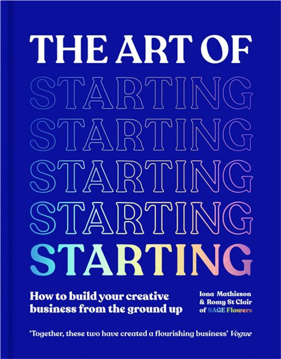 Kniha Art of Starting