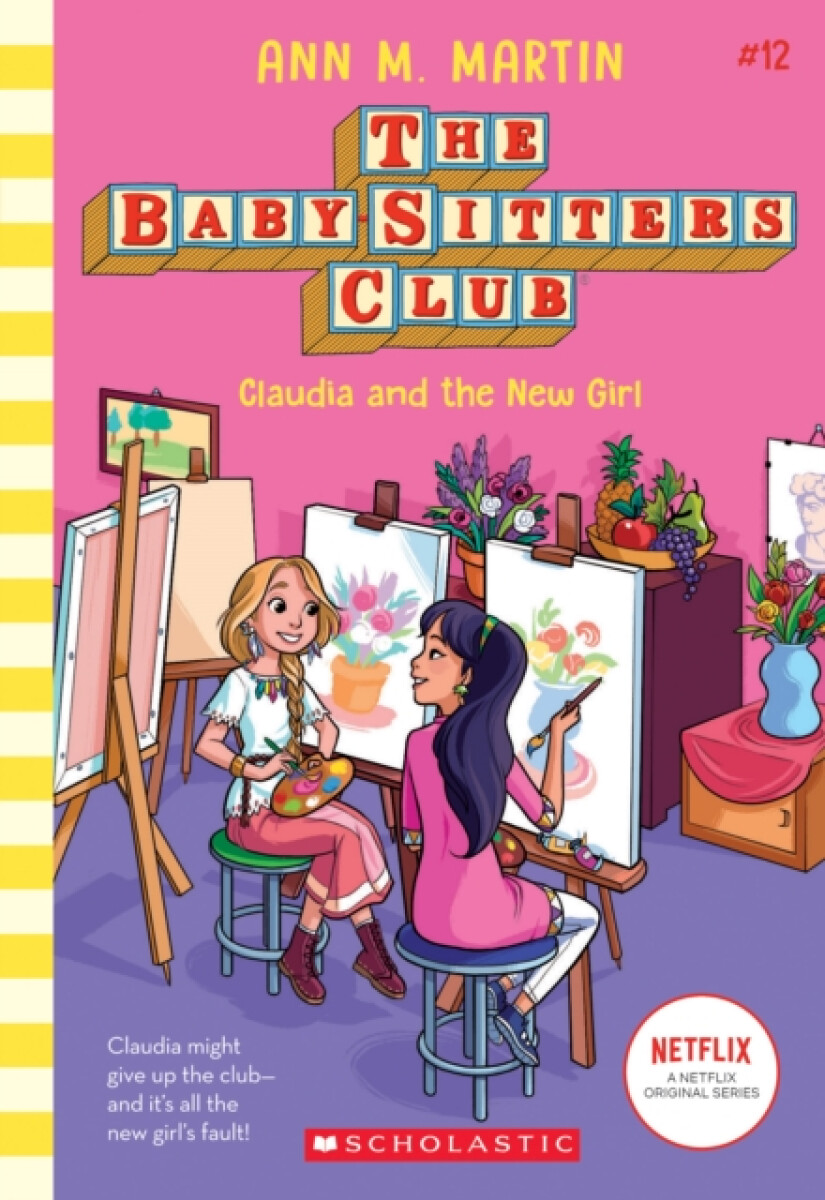 Kniha Babysitters Club #12: Claudia and the New Girl (baw)