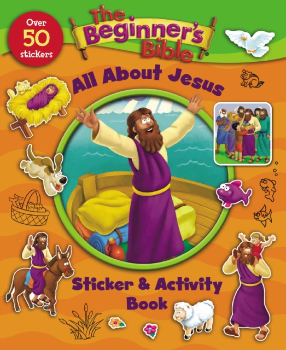 Kniha Beginner's Bible All About Jesus Sticker and Activity Book