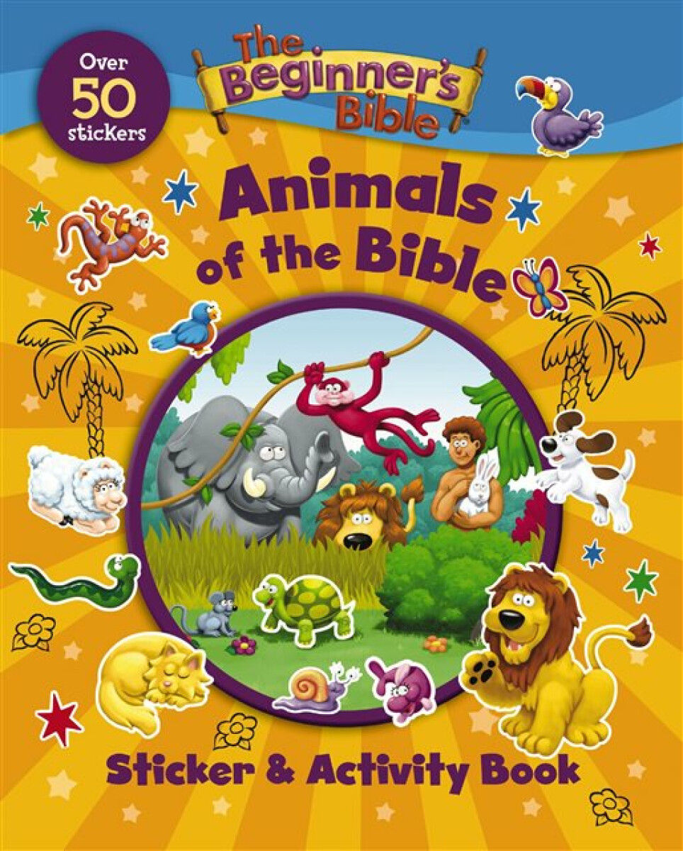 Kniha Beginner's Bible Animals of the Bible Sticker and Activity Book