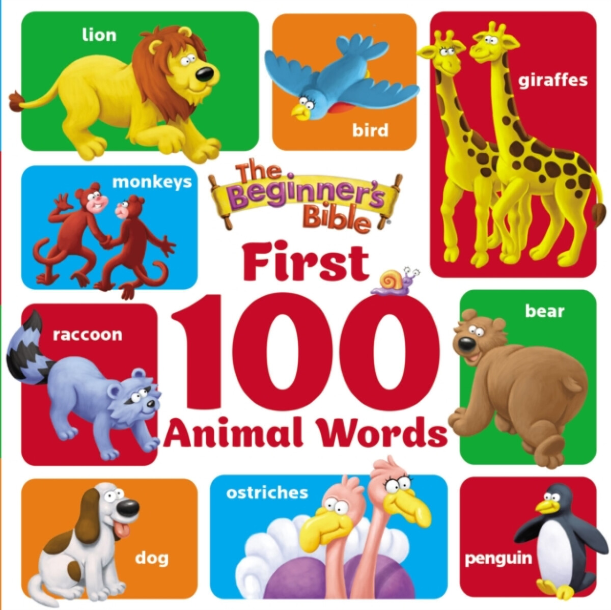 Kniha Beginner's Bible First 100 Animal Words