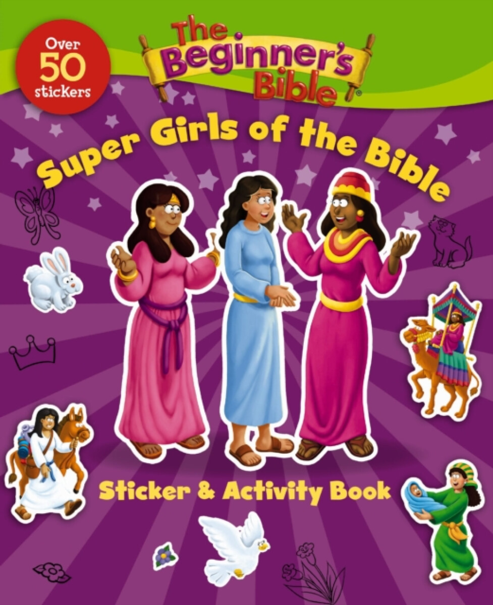 Kniha Beginner's Bible Super Girls of the Bible Sticker and Activity Book