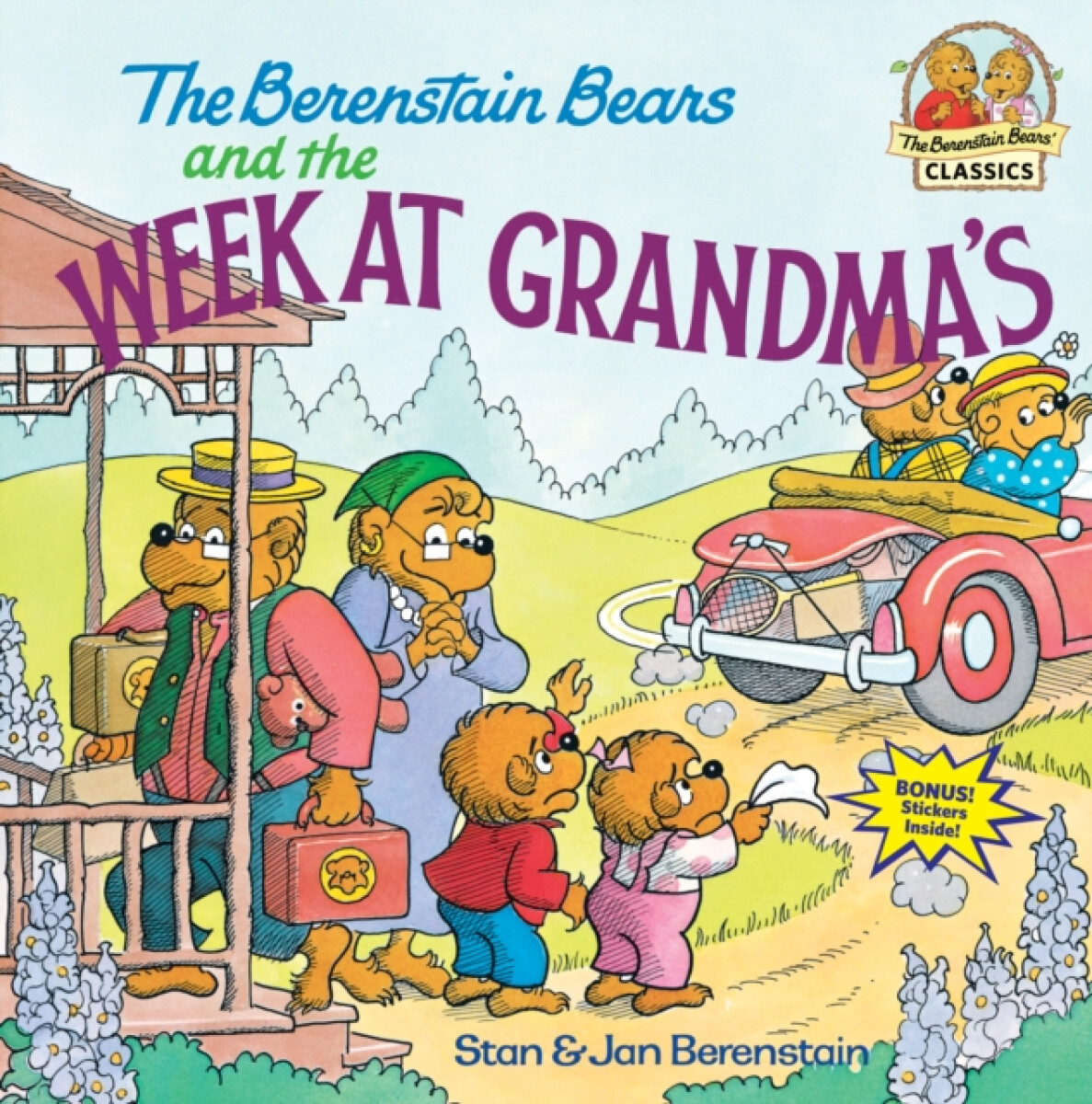 Kniha Berenstain Bears and the Week at Grandma's