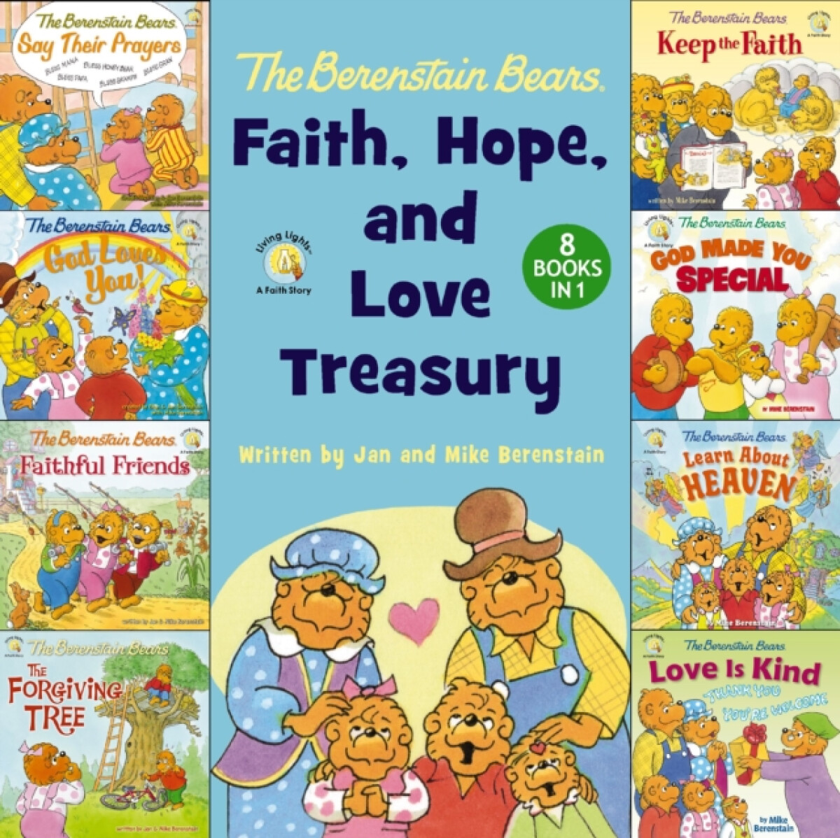 Kniha Berenstain Bears Faith, Hope, and Love Treasury