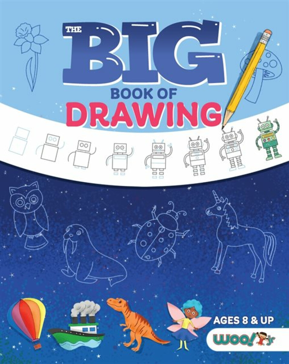 Kniha Big Book of Drawing