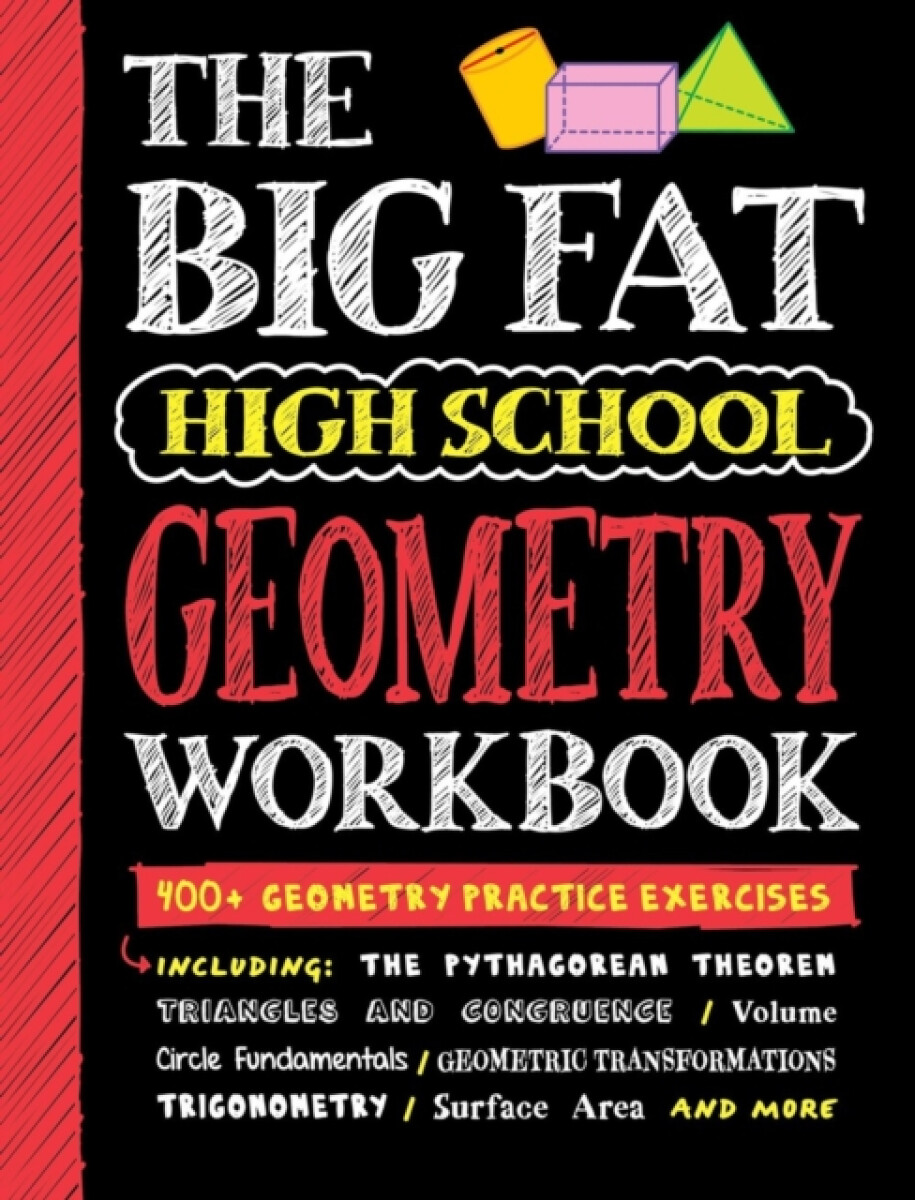 Kniha Big Fat High School Geometry Workbook