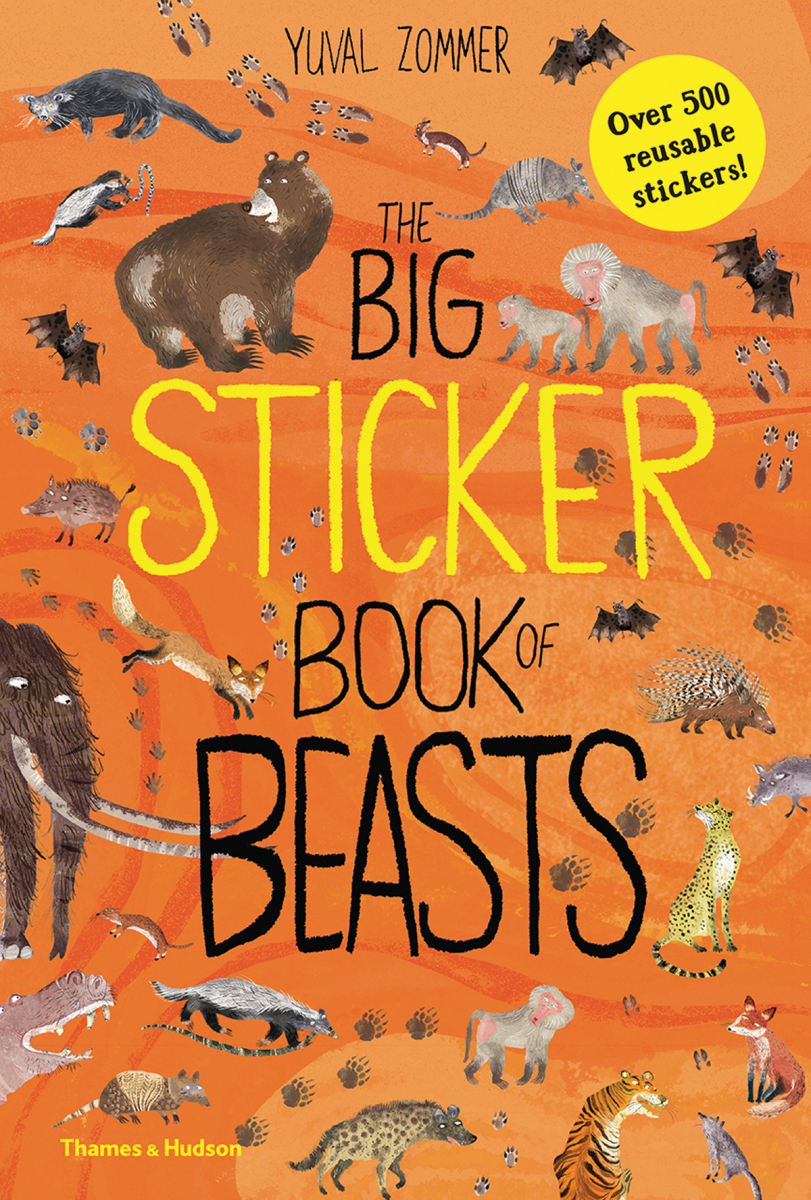 Kniha The Big Sticker Book of Beasts