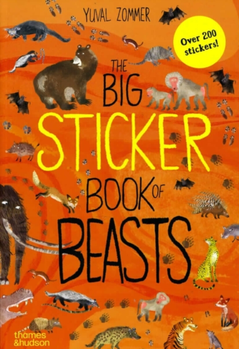 Kniha The Big Sticker Book of Beasts