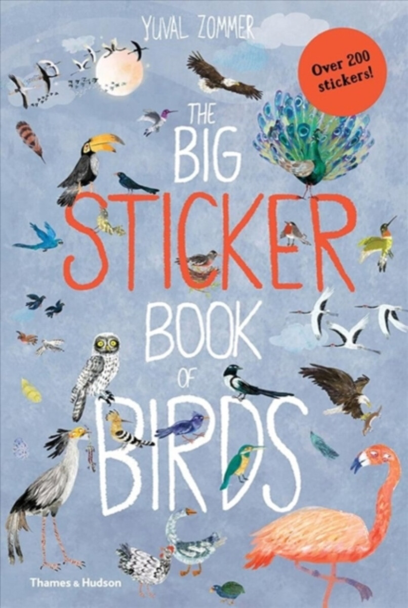 Kniha The Big Sticker Book of Birds