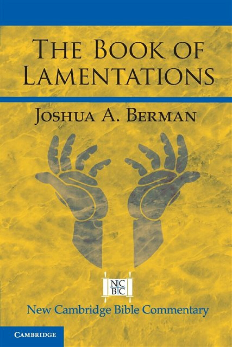 Kniha Book of Lamentations