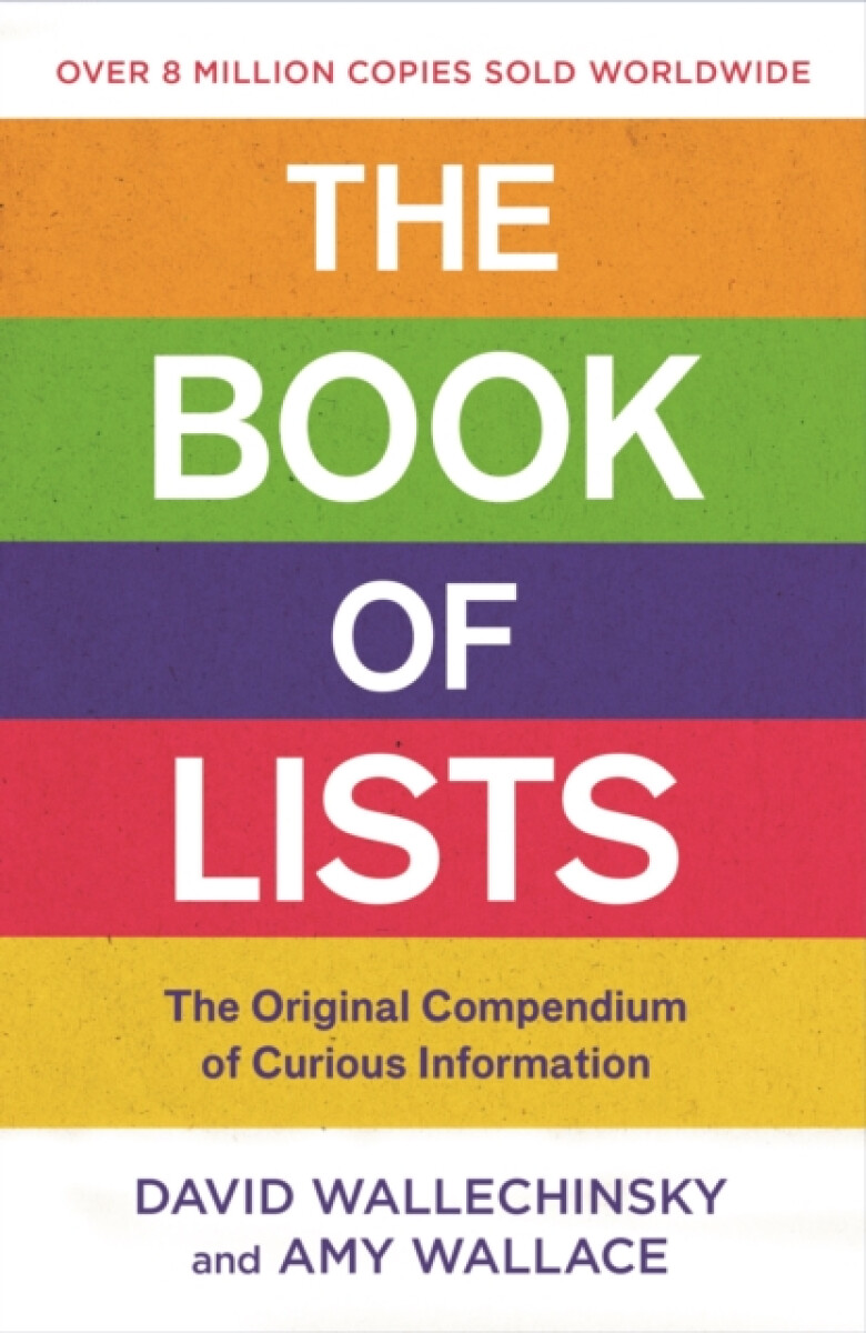 Kniha Book Of Lists