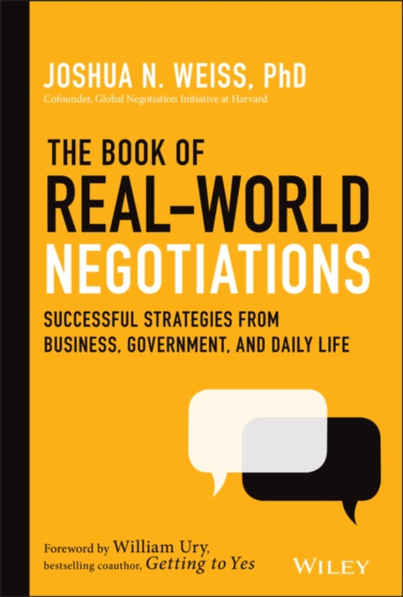 Kniha Book of Real-World Negotiations