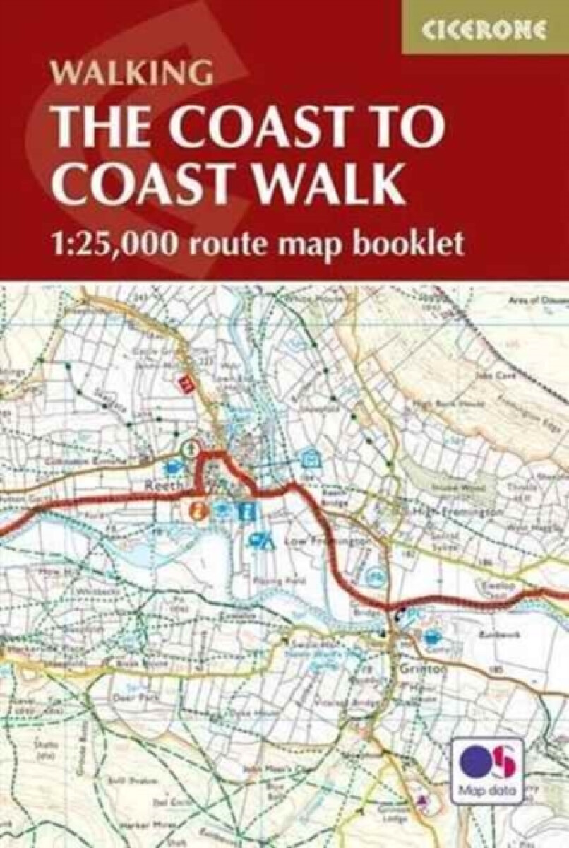 Kniha Coast to Coast Map Booklet