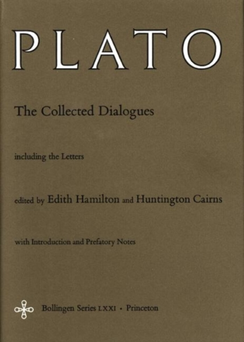 Kniha Collected Dialogues of Plato