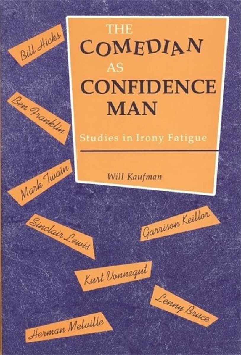 Kniha Comedian as Confidence Man