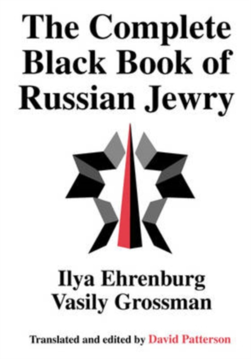 Kniha The Complete Black Book of Russian Jewry