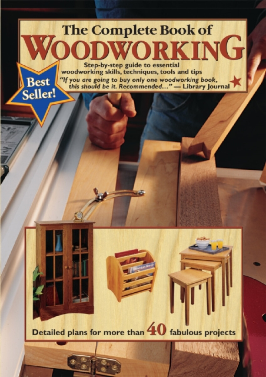 Kniha Complete Book of Woodworking