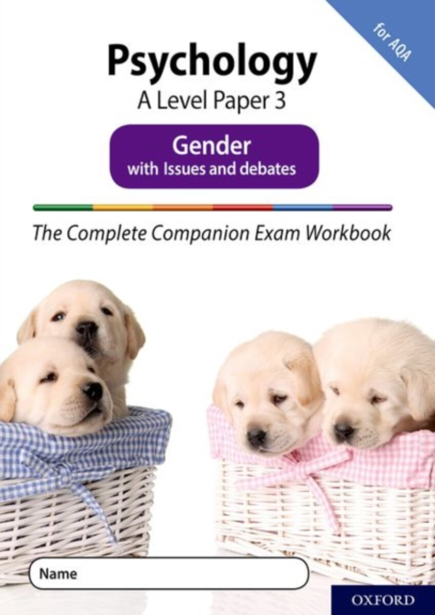 Kniha Complete Companions Fourth Edition: 16-18: AQA Psychology A Level Paper 3 Exam Workbook: Gender