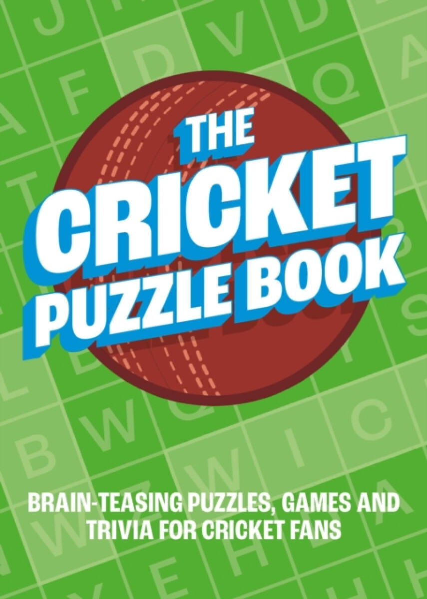 Kniha Cricket Puzzle Book