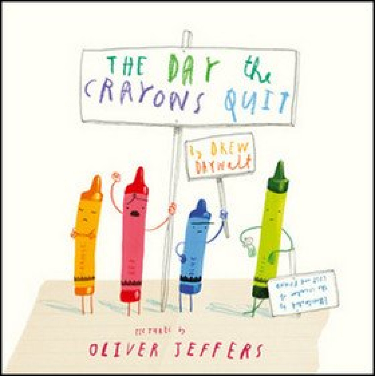 Kniha The Day the Crayons Quit