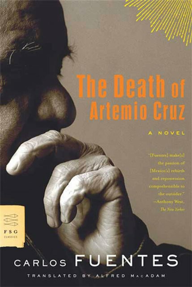 Kniha Death of Artemio Cruz