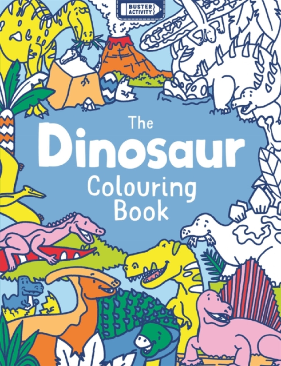 Kniha Dinosaur Colouring Book