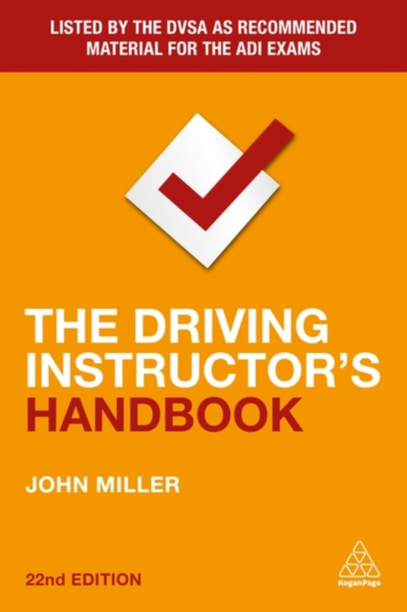 Kniha Driving Instructor's Handbook