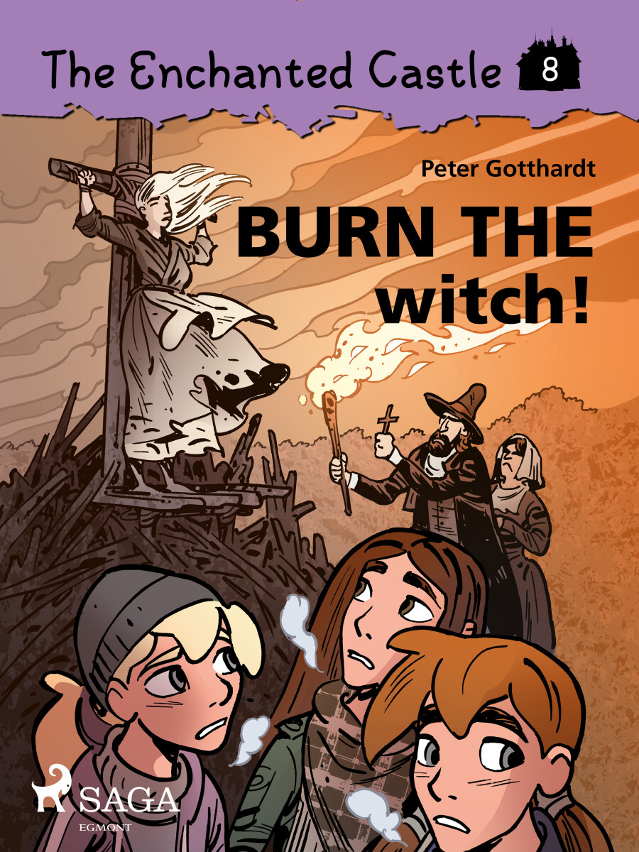 Levně The Enchanted Castle 8 - Burn the Witch! - Peter Gotthardt