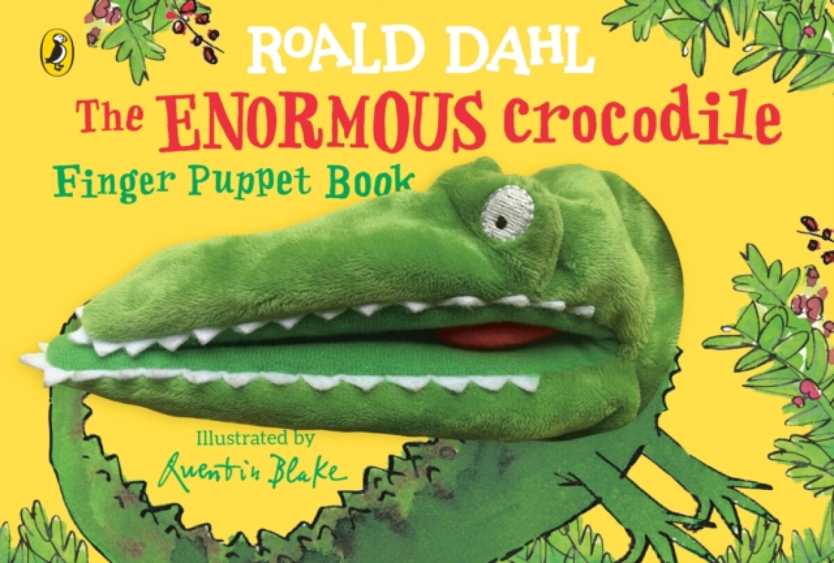 Kniha The Enormous Crocodile's Finger Puppet Book