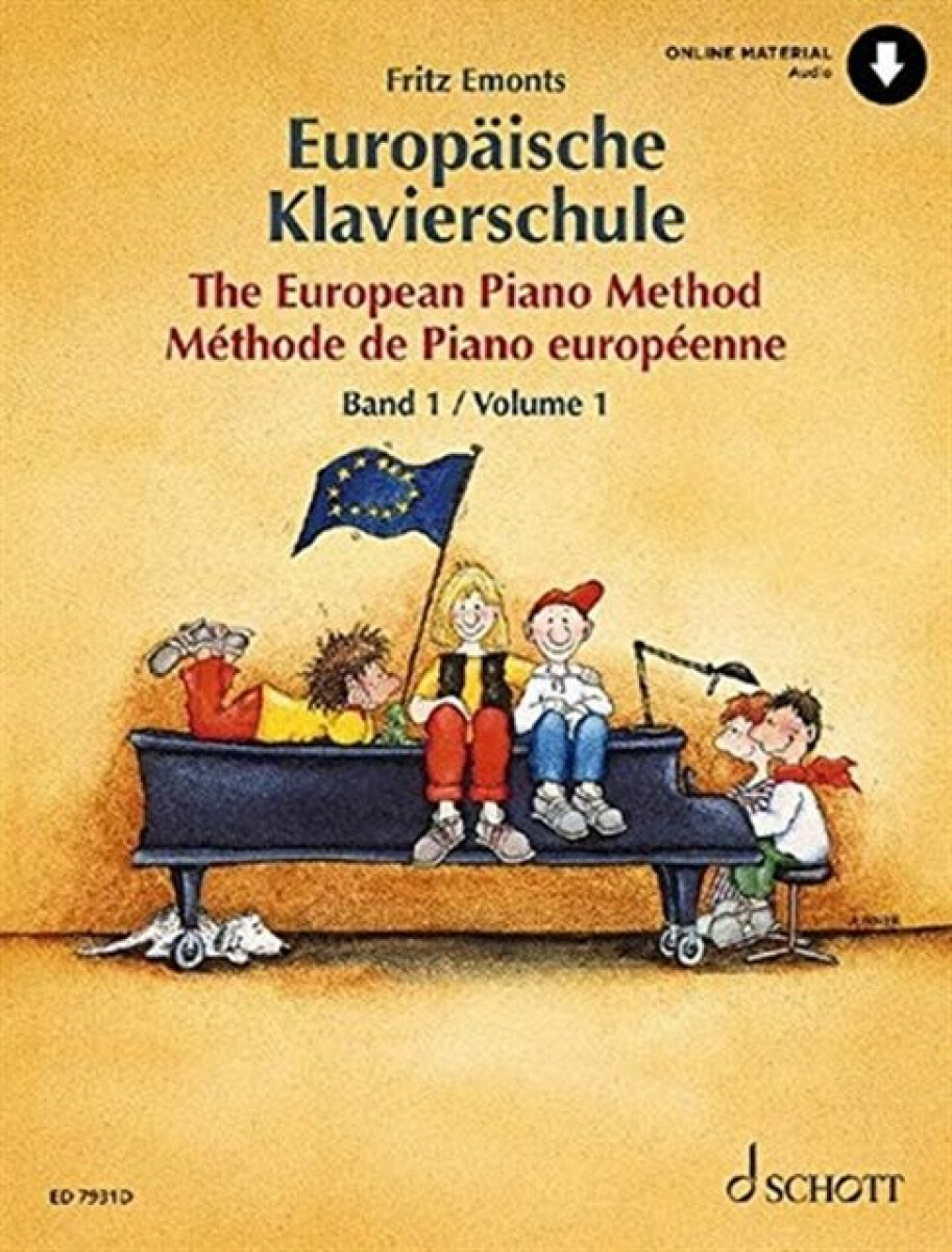 Kniha European Piano Method